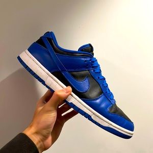 Nike dunk low “Hyper Cobalt” royal black blue size 11